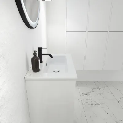 ArkiLife® Cobus ACC6036 - 61x36, kompaktes, schlankes Design mit Porzellanspüle