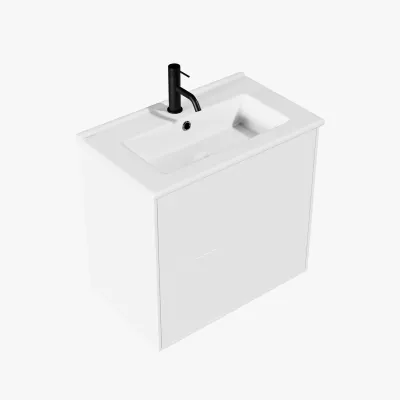 ArkiLife® Cobus ACC6036 - 61x36, kompaktes, schlankes Design mit Porzellanspüle