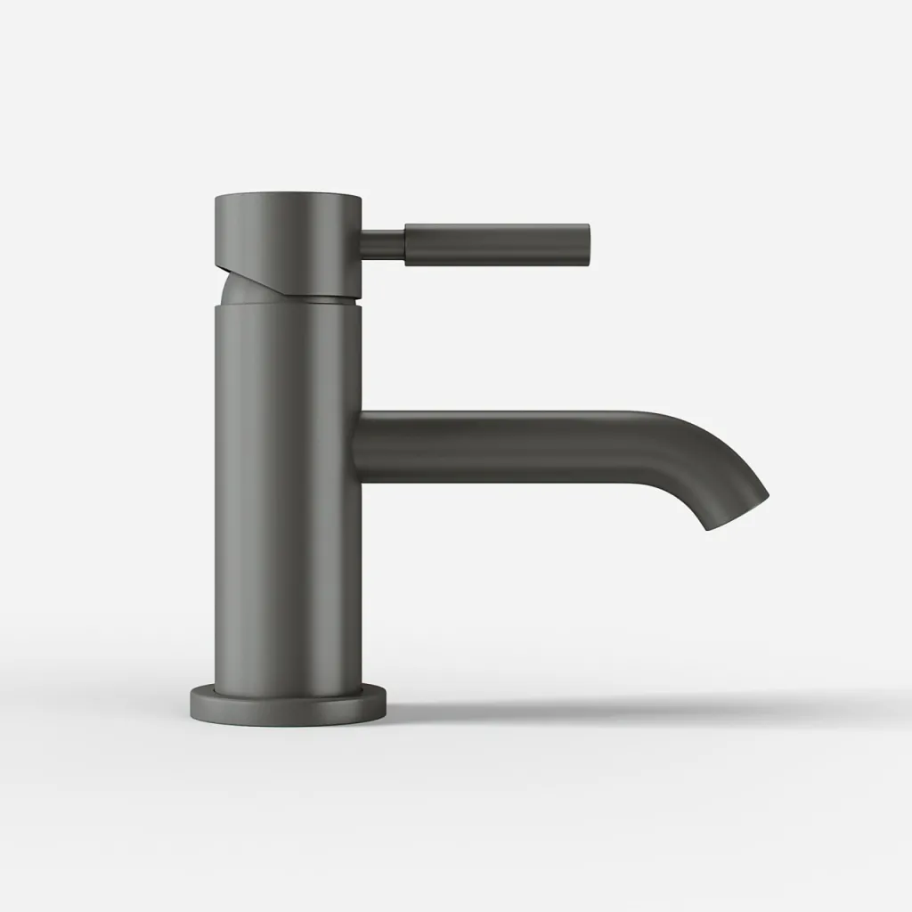 Semplice SHV101 - 1-Hebel-Waschtischmischer, PVD Matt Gun Metal