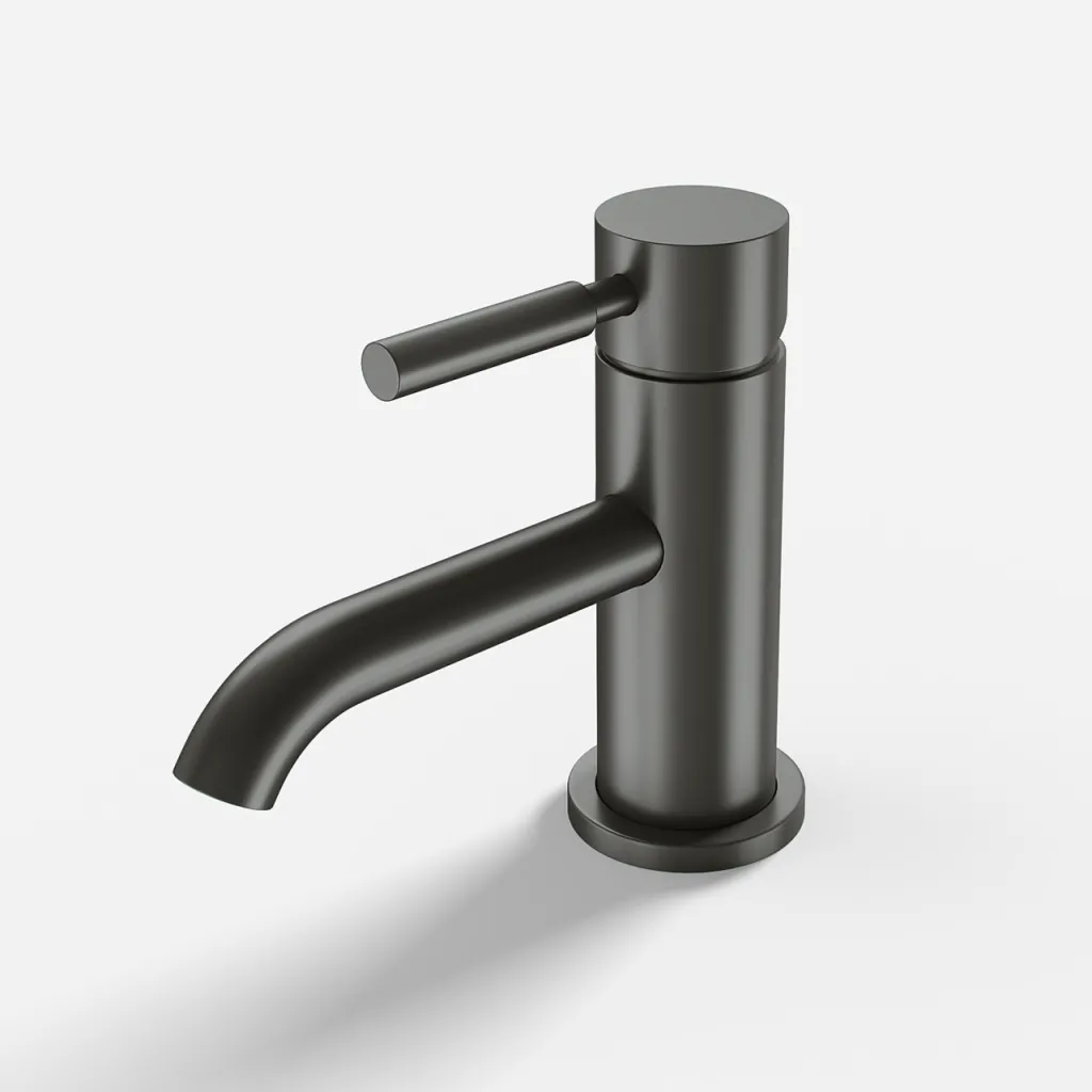 Semplice SHV101 - 1-Hebel-Waschtischmischer, PVD Matt Gun Metal
