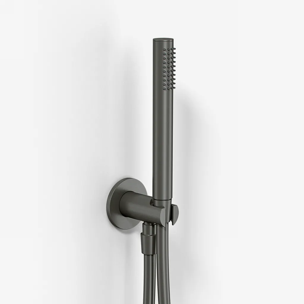 Semplice/Fly Classic SSH220 - Handbrauseset, PVD Matt Gun Metal