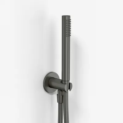 Semplice/Fly Classic SSH220 - Handbrauseset, PVD Matt Gun Metal