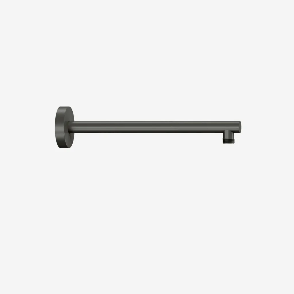 Semplice SBVX30 - Duschrohr von der Wand, PVD Matt Gun Metal