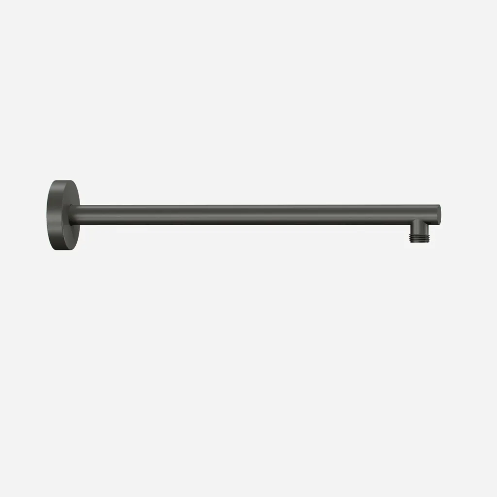 Semplice SBVX38 - Duschrohr von der Wand, PVD Matt Gun Metal