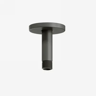 Semplice SBVX10 - Duschrohr von der Decke, PVD Matt Gun Metal