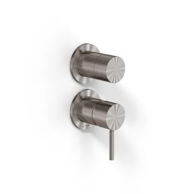 Semplice SBR901 - Einhebel-Brausemischer, PVD-gebürsteter Stahl