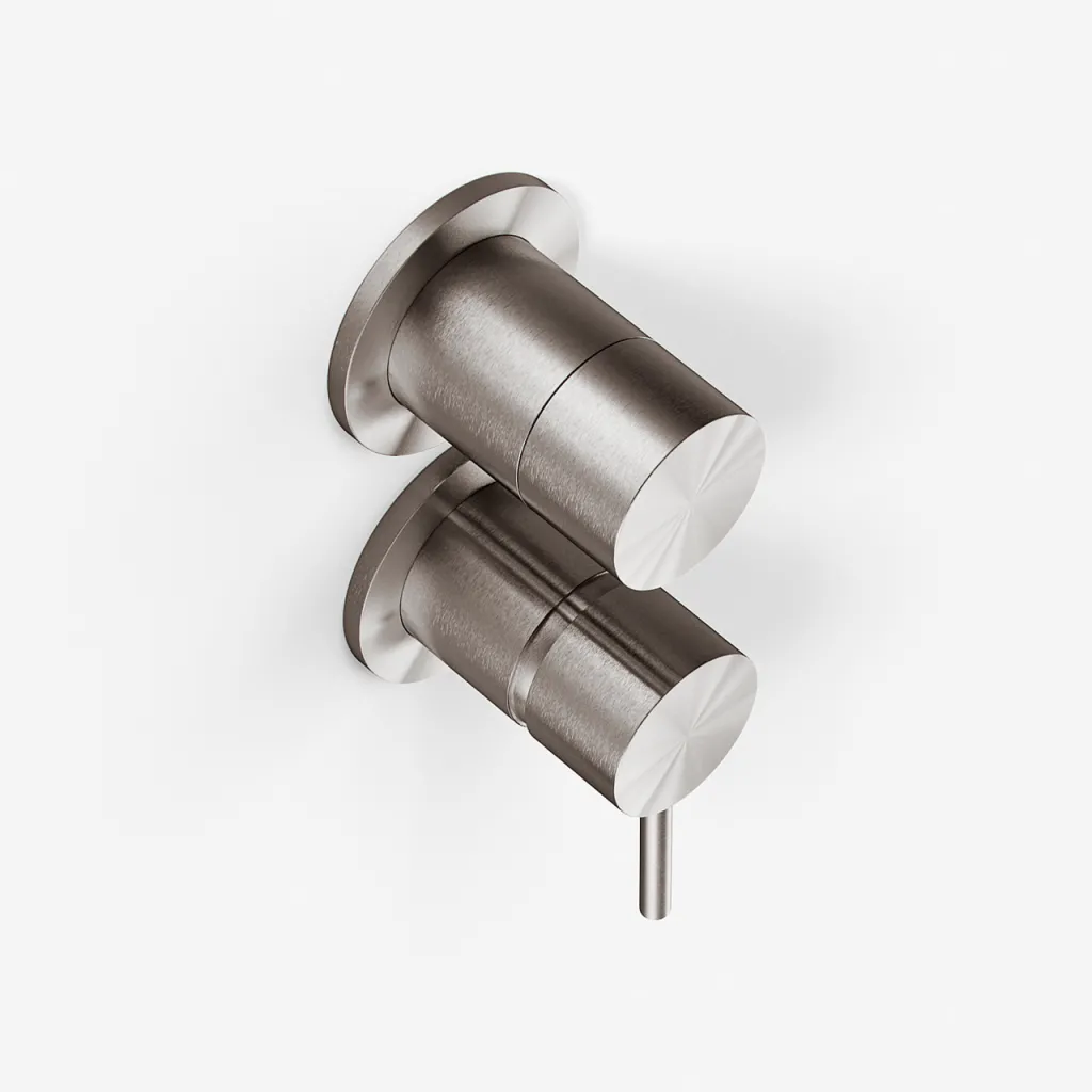 Semplice SBR901 - Einhebel-Brausemischer, PVD-gebürsteter Stahl