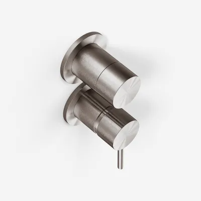 Semplice SBR901 - Einhebel-Brausemischer, PVD-gebürsteter Stahl