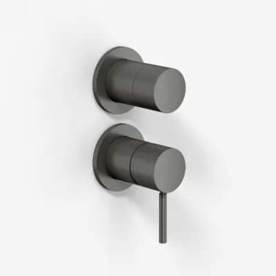 Semplice SBR901 - Einhebel-Brausemischer, PVD Matt Gun Metal