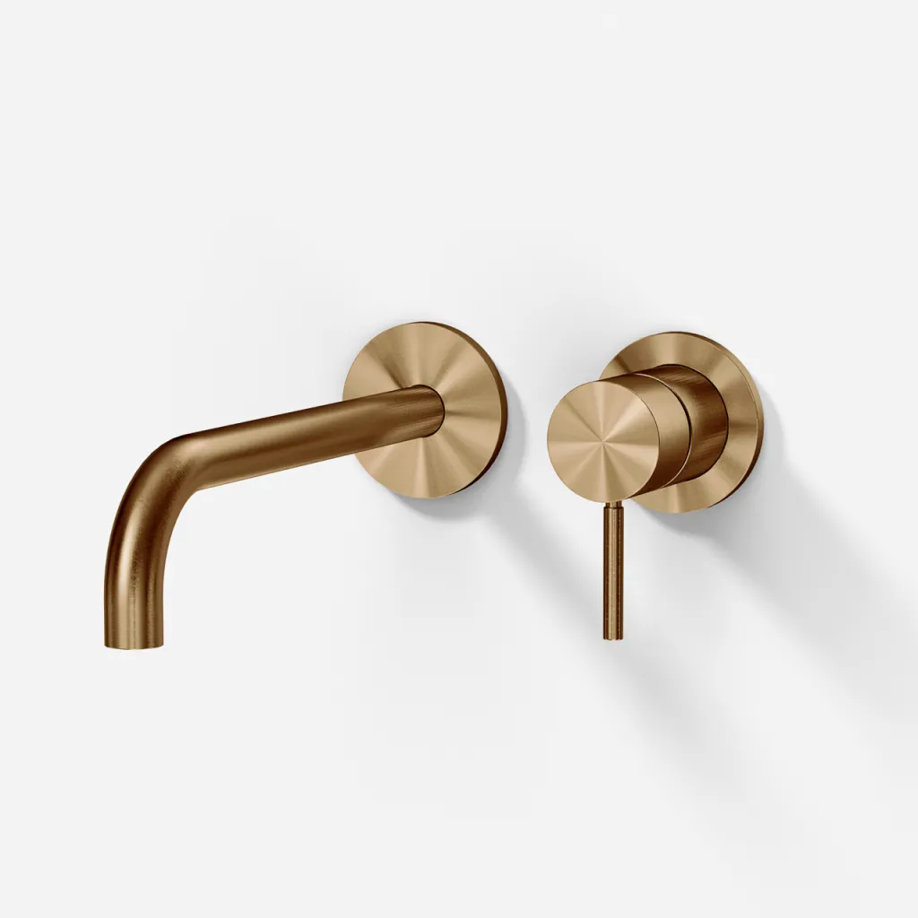 Semplice SHV502 - Einhebel-Waschtischmischer, 22 cm Auslauf, PVD Brushed Copper