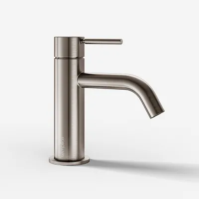 Semplice SHV501 - Waschtischmischer S-Size, PVD gebürsteter Stahl