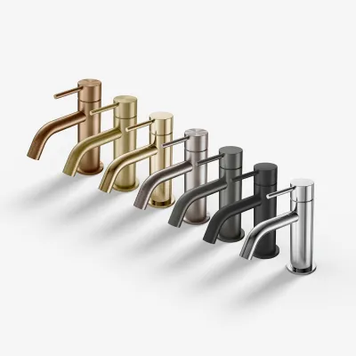 Semplice SHV501 - Waschtischmischer S-Size, PVD gebürstetes Kupfer