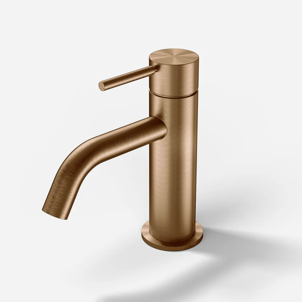Semplice SHV501 - Waschtischmischer S-Size, PVD gebürstetes Kupfer