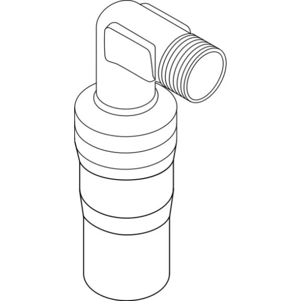Pulcher Lækagesikring 1/2” - für Unterputzmontage, Winkel, 2 Stück