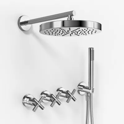 Fly Classic FBR704 S01 - XL Rain DeLux Ø24 cm, Chrom