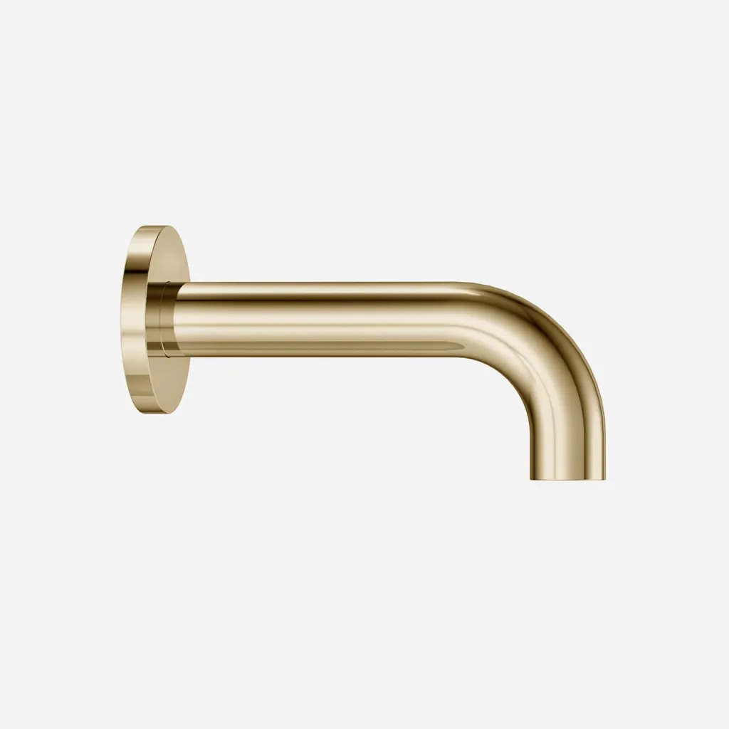 Semplice SSP2615 - 15 cm Wannenauslauf, Messing poliert Natur
