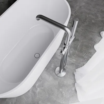 Milano Cello 142 - Badewanne 142x70 cm, Weiß glänzend