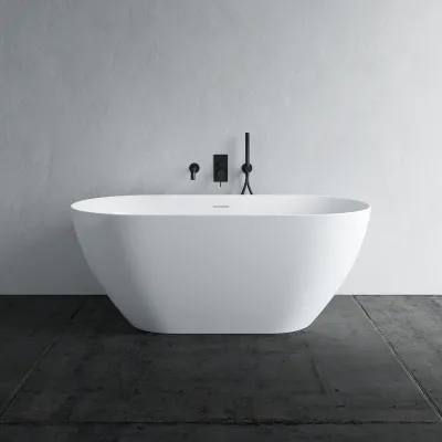 Coco 150 - Badewanne 150x72 cm, Slim Design, Weiß glänzend