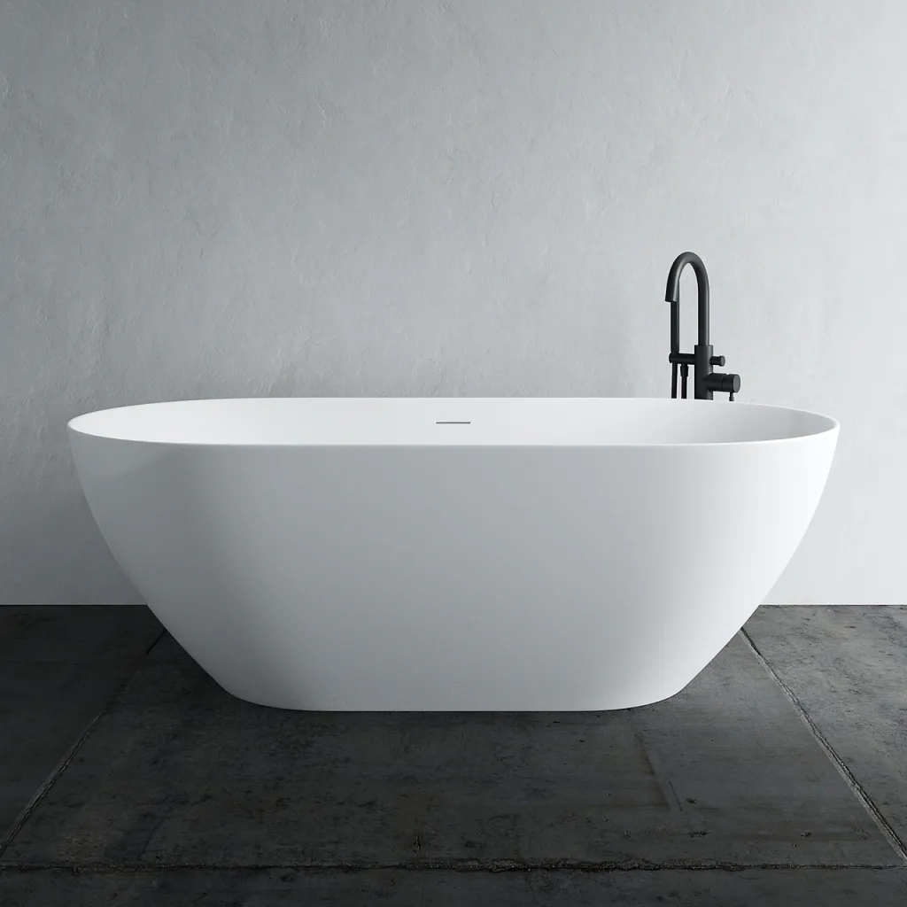 Coco 178 - 178x78 cm Badewanne, Slim Design, Weiß glänzend