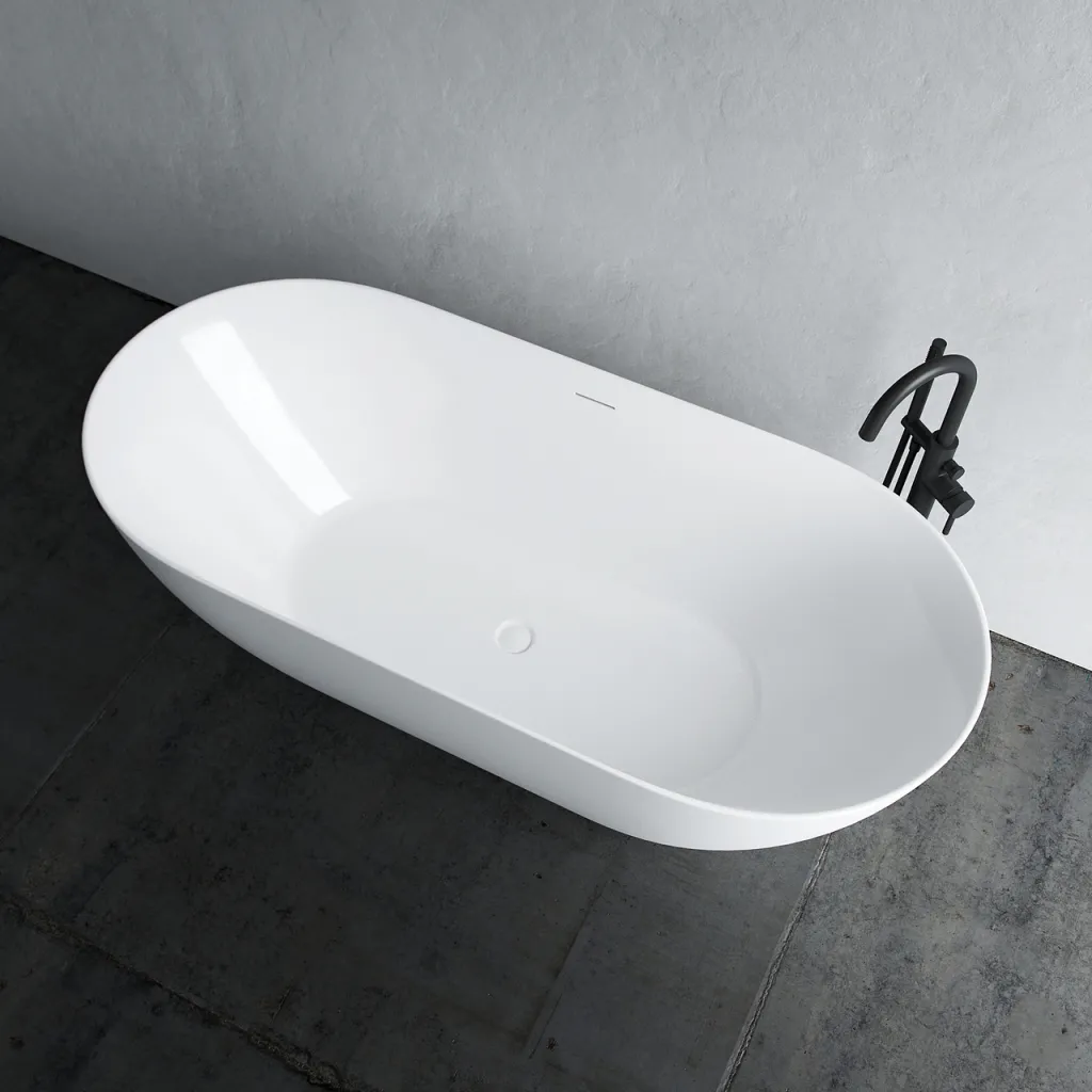 Coco 178 - 178x78 cm Badewanne, Slim Design, Weiß glänzend