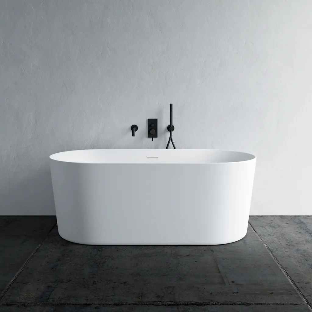 Takai 150 - 150x70 cm Badewanne, Slim Design, Mattweiß