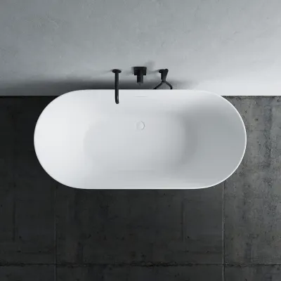 Takai 150 - 150x70 cm Badewanne, Slim Design, Mattweiß