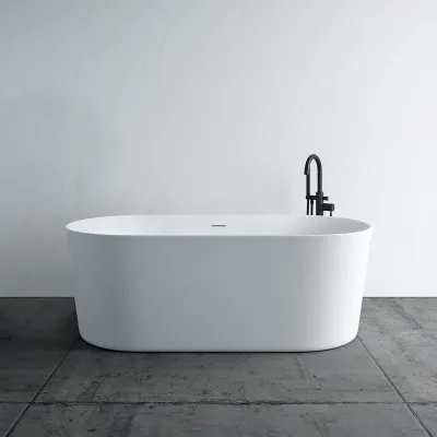 Takai 170 - 170x80 cm Badewanne, Slim Design, Mattweiß