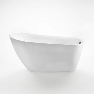 Riviera 160 - 160x75, Weiß glänzend
