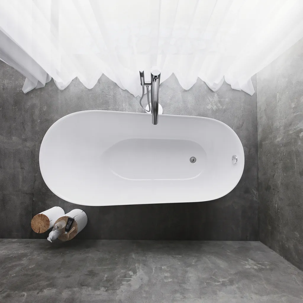 Riviera 160 - 160x75, Weiß glänzend