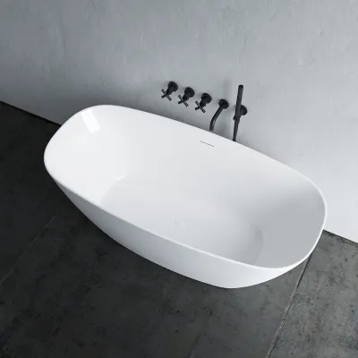 Chic 150 - 150x72 cm Badewanne, Slim Design, Weiß glänzend