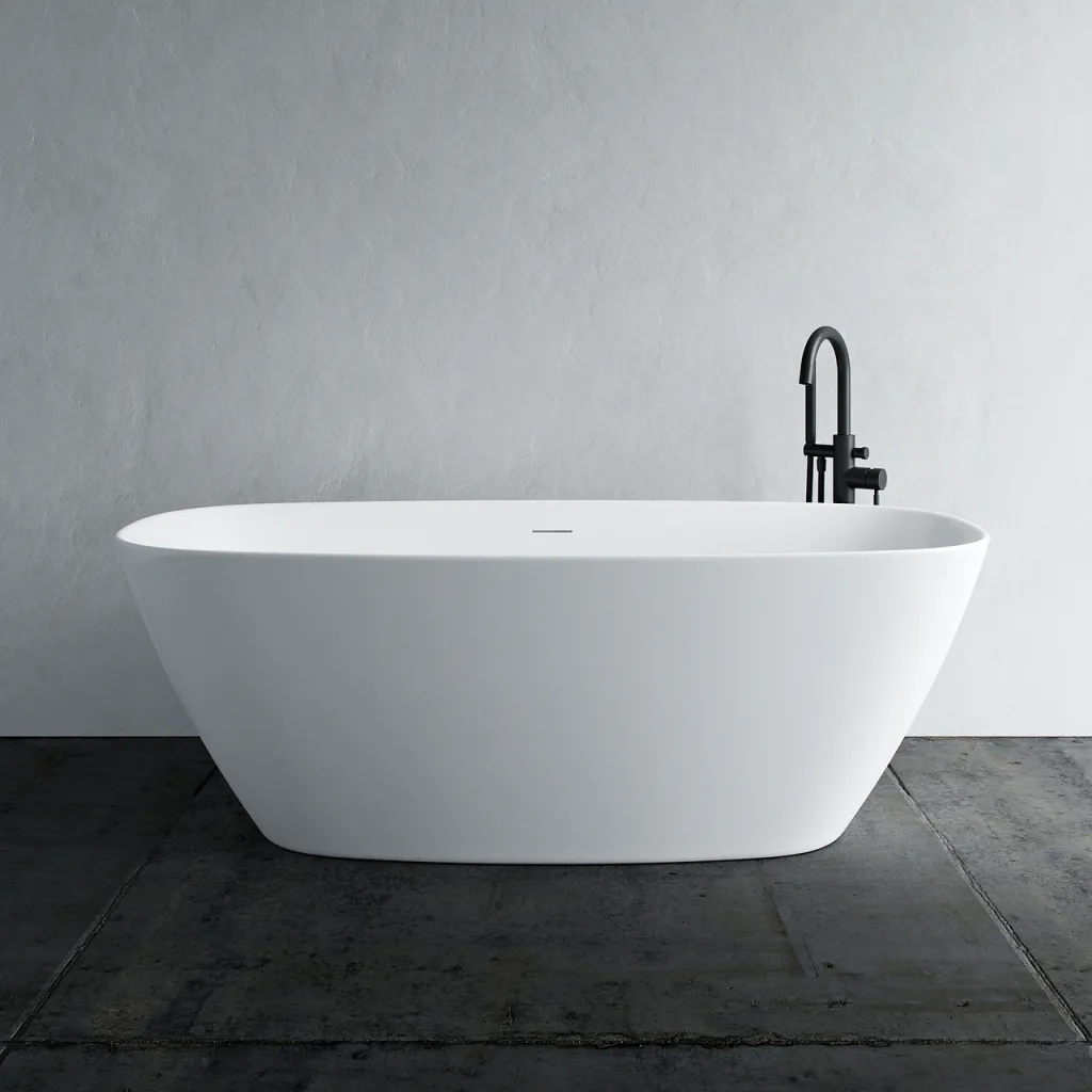 Chic 170 - 170x78 cm Badewanne, Slim Design, Weiß glänzend