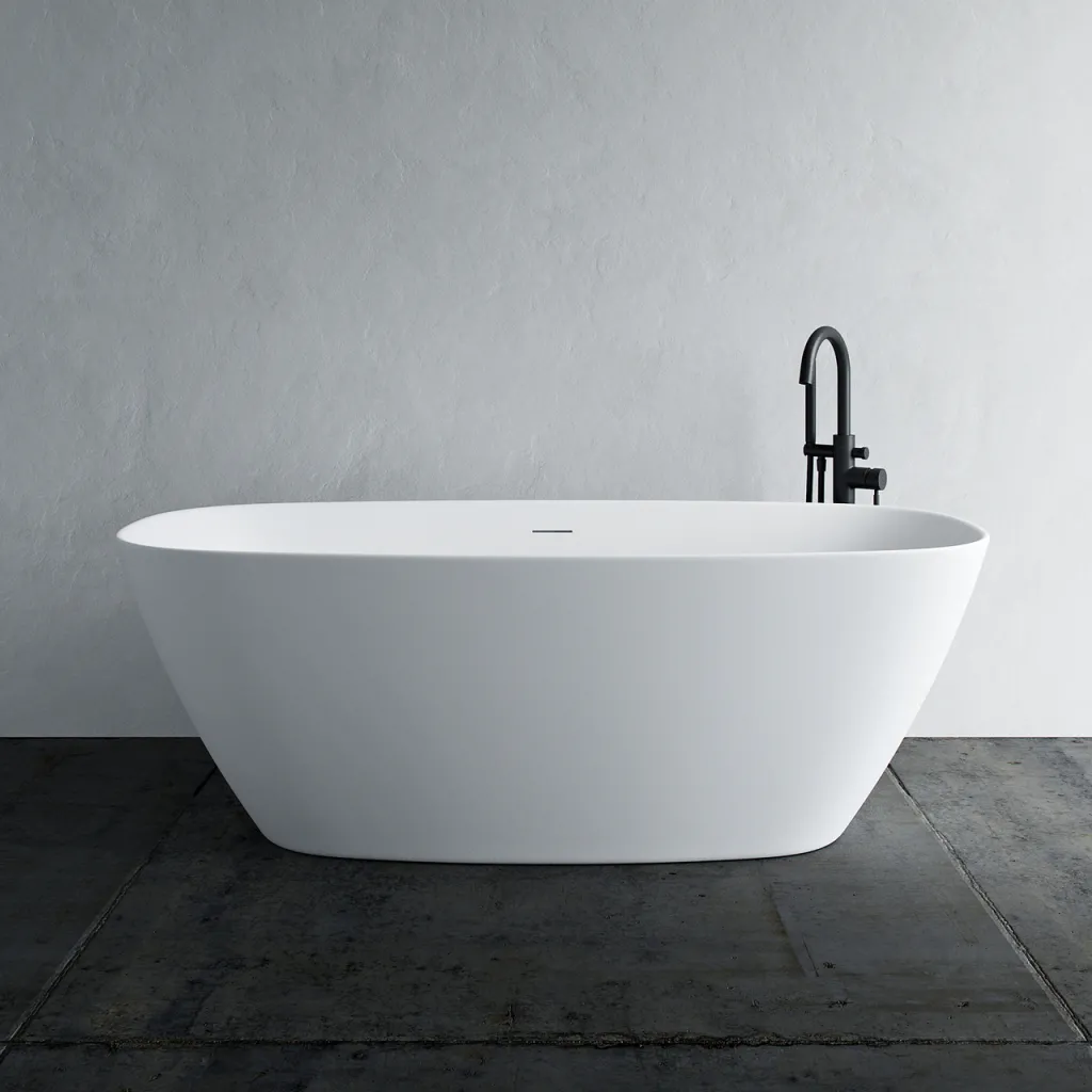 Chic 170 - 170x78 cm Badewanne, Slim Design, Mattweiß