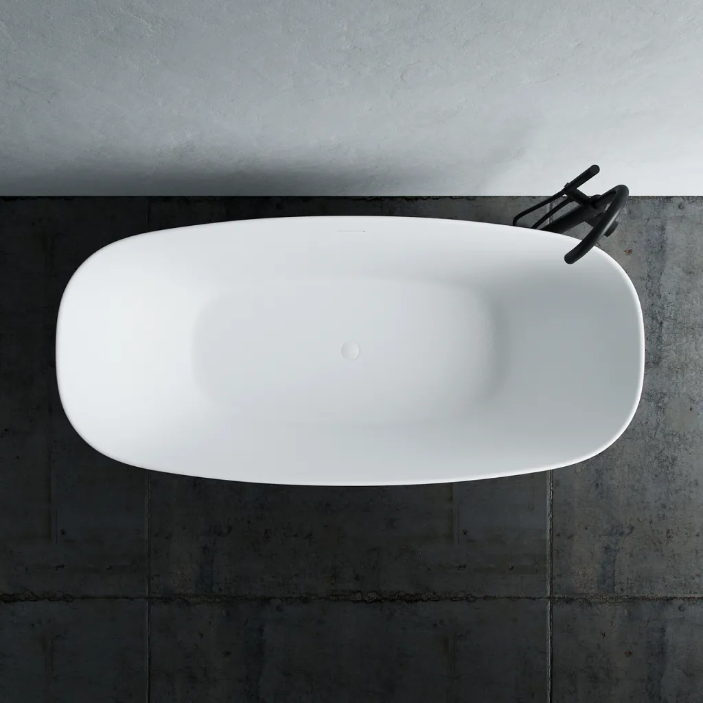 Chic 170 - 170x78 cm Badewanne, Slim Design, Mattweiß