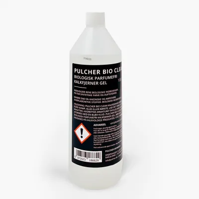Pulcher® Bio Clean - Biologisches, parfümfreies Kalklöser-Gel, 1000 ml.