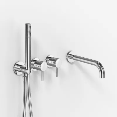 Semplice SBR801 S11 - Badewanne/Dusche, Chrom