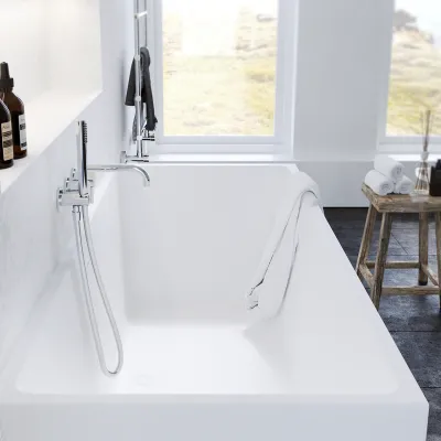 Semplice SBR801 S11 - Badewanne/Dusche, Chrom
