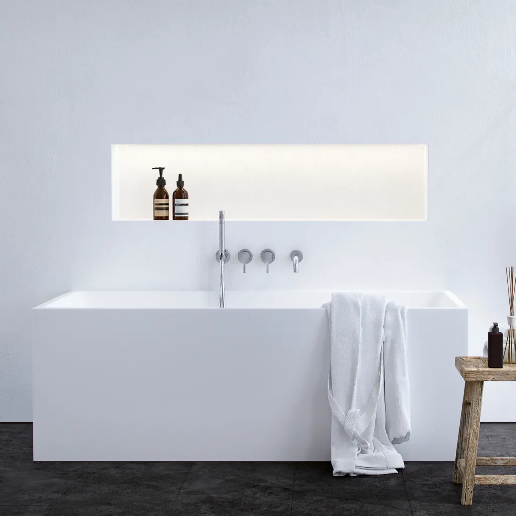 Semplice SBR801 S11 - Badewanne/Dusche, Chrom