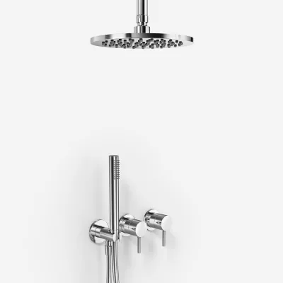 Semplice SBR801 S08 - Ø20 cm, Decke, Chrom 