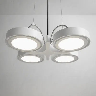 Big A04 - LED-Deckenpendel, Mattweiß