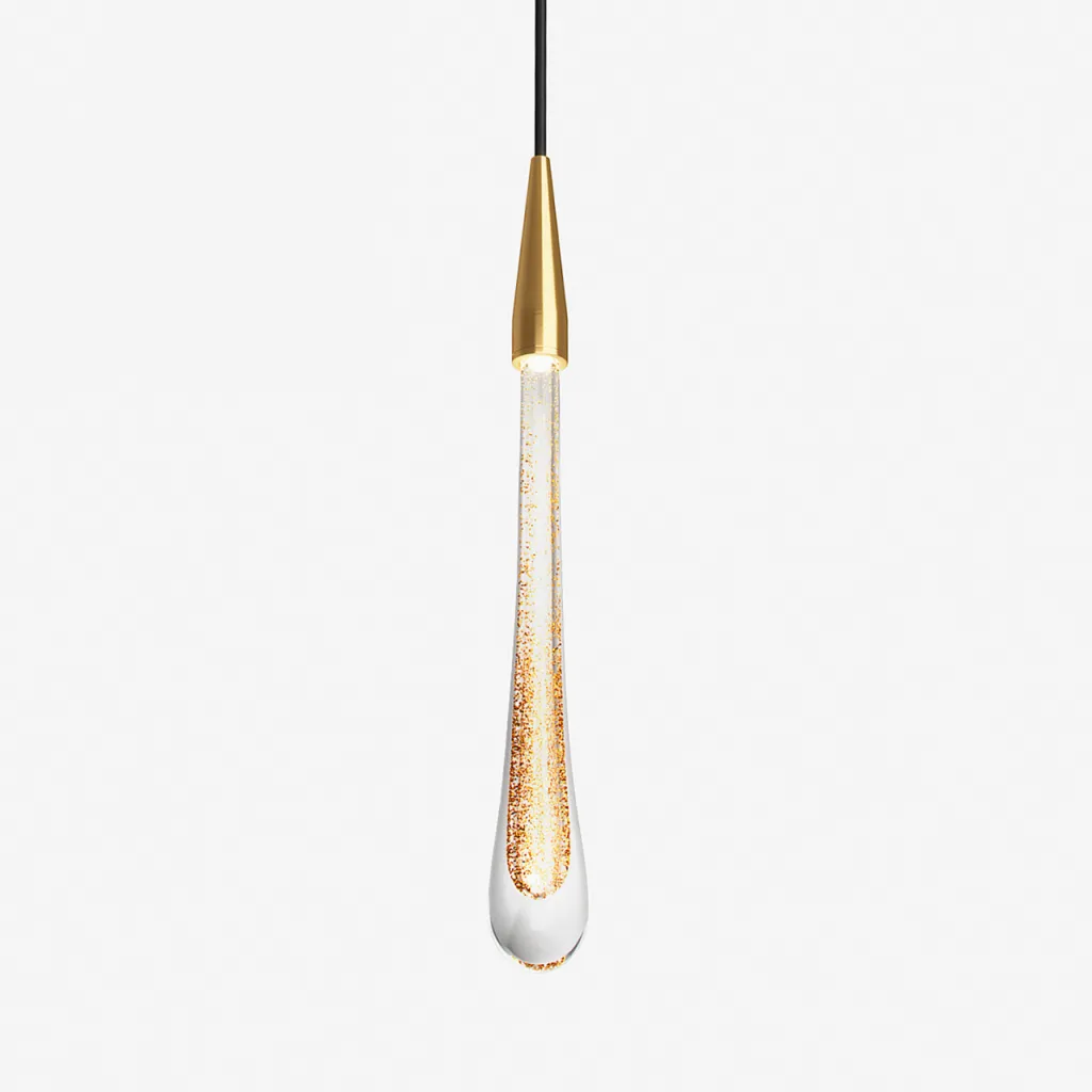 Drop D01 - Gebürstetes Messing