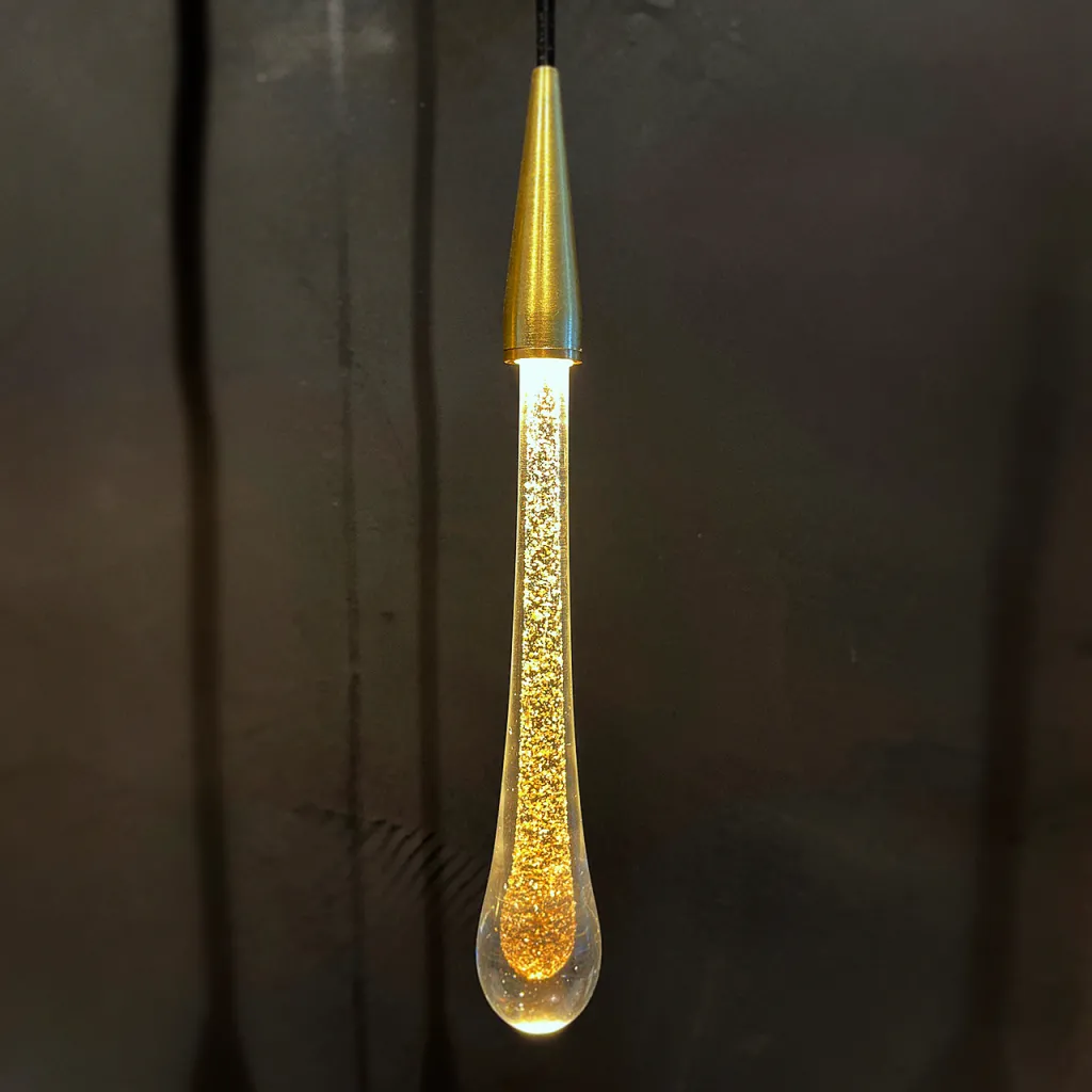 Drop D01 - Gebürstetes Messing
