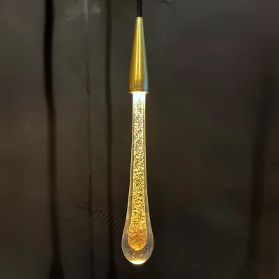 Drop D03 - Gebürstetes Messing
