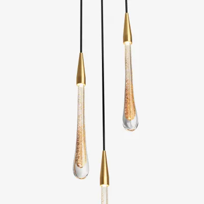 Drop D03 - Gebürstetes Messing
