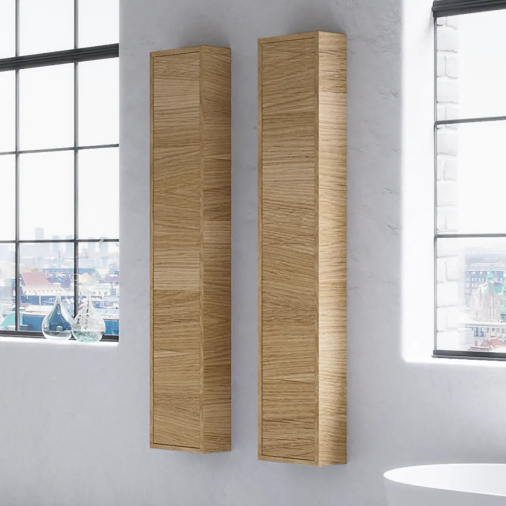CPH Tapwork BS1 - 30x16x160h cm Tischler-Hochschrank in Eiche Natur BS1