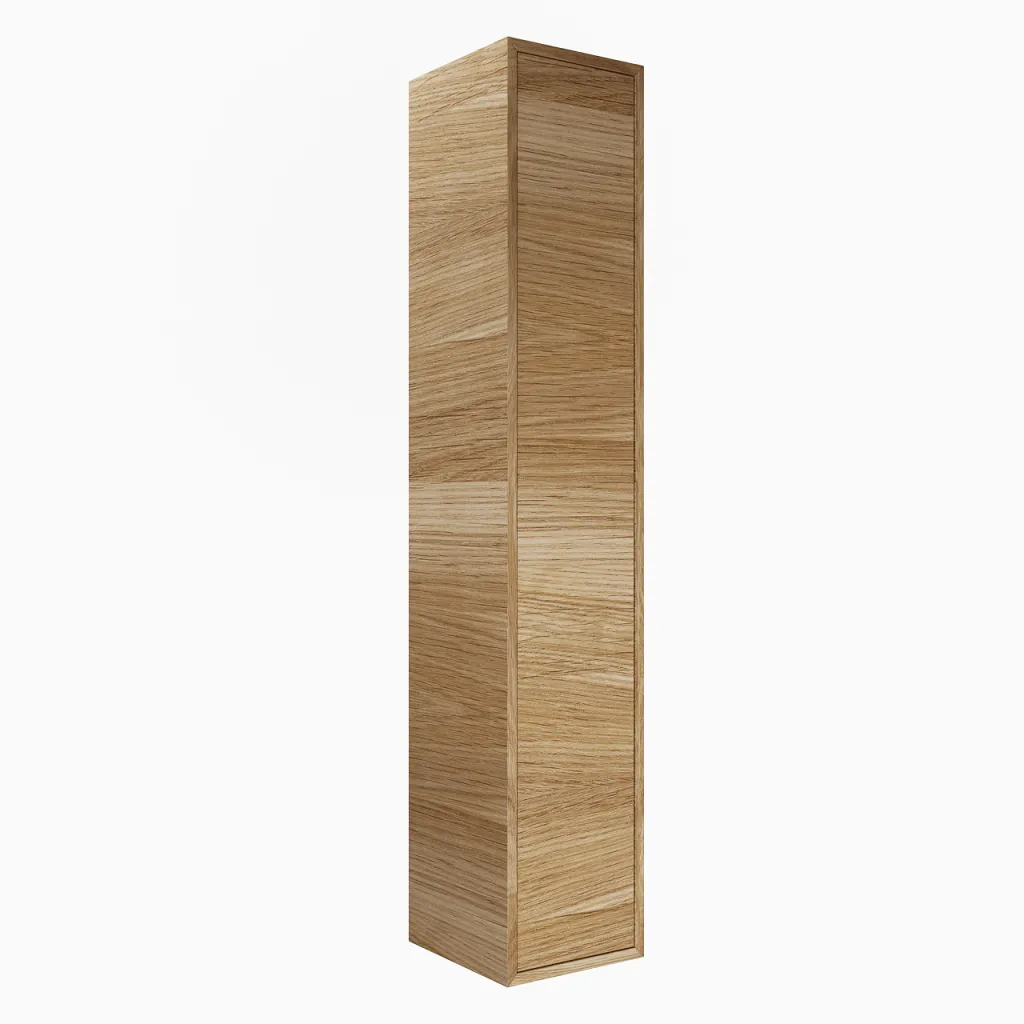 CPH Tapwork BS2 - 30x32x160h cm., Tischler-Hochschrank aus natürlicher Eiche 