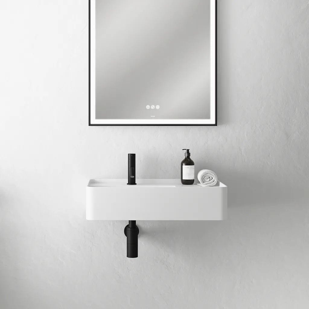 Coco 6L - Waschbecken 60x35 cm, Mathvid SolidTec®