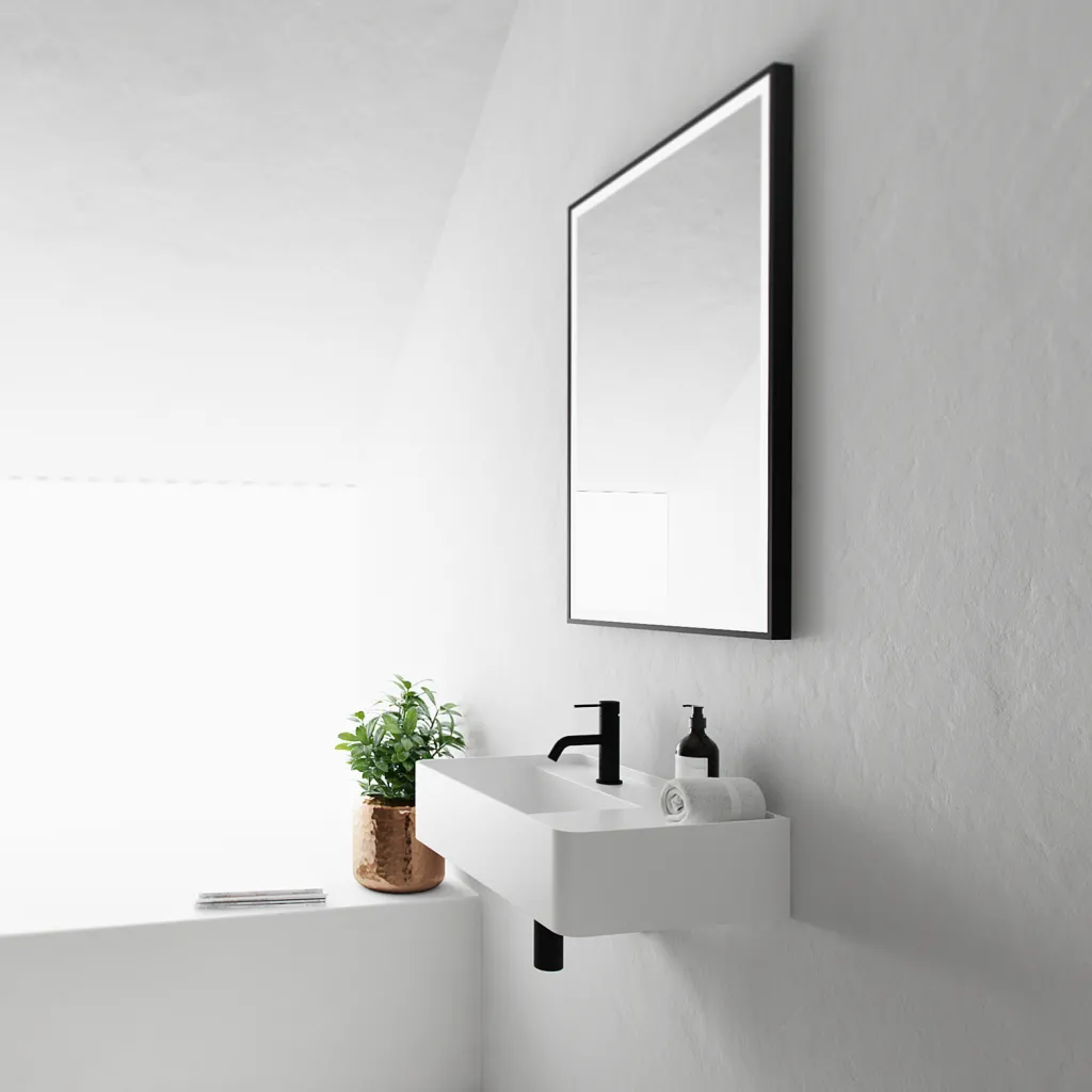 Coco 6L - Waschbecken 60x35 cm, Mathvid SolidTec®
