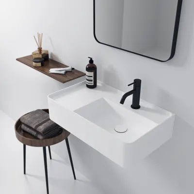 Coco 6R - Waschbecken 60x35 cm, Mathvid SolidTec®