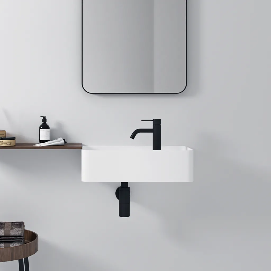 Coco 4L - 50x22,5 Spülbecken links, Mathvid SolidTec®