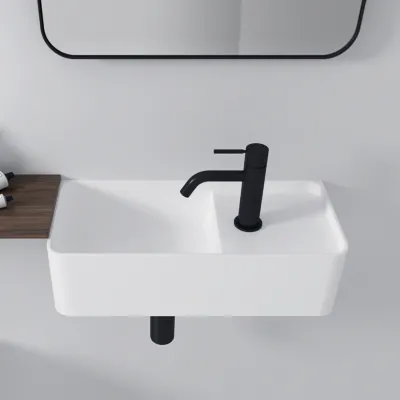 Coco 4L - 50x22,5 Spülbecken links, Mathvid SolidTec®